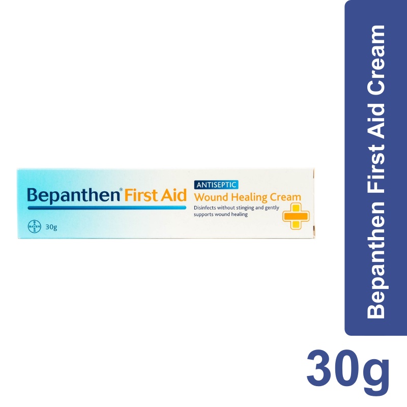 Bepanthen First Aid Antiseptic Wound Healing Cream 30G | Shopee Malaysia