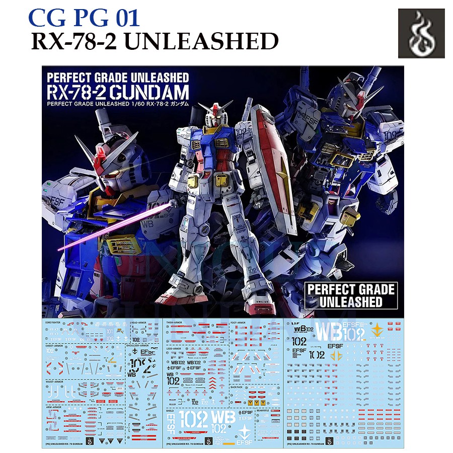 [ COPY GHOST] PG 01 [1] PG 1/60 RX 78 PGU UNLEASHED RX-78-2 GUNDAM ...