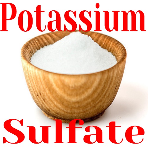 Potassium Sulfate Fertilizer Sulphate of Potash SOP K2SO4500G Shopee
