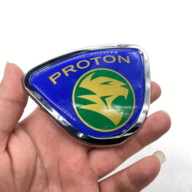 Proton Logo Emblem Wira Satria Putra Old UK Yellow / Blue Wira Diamond ...