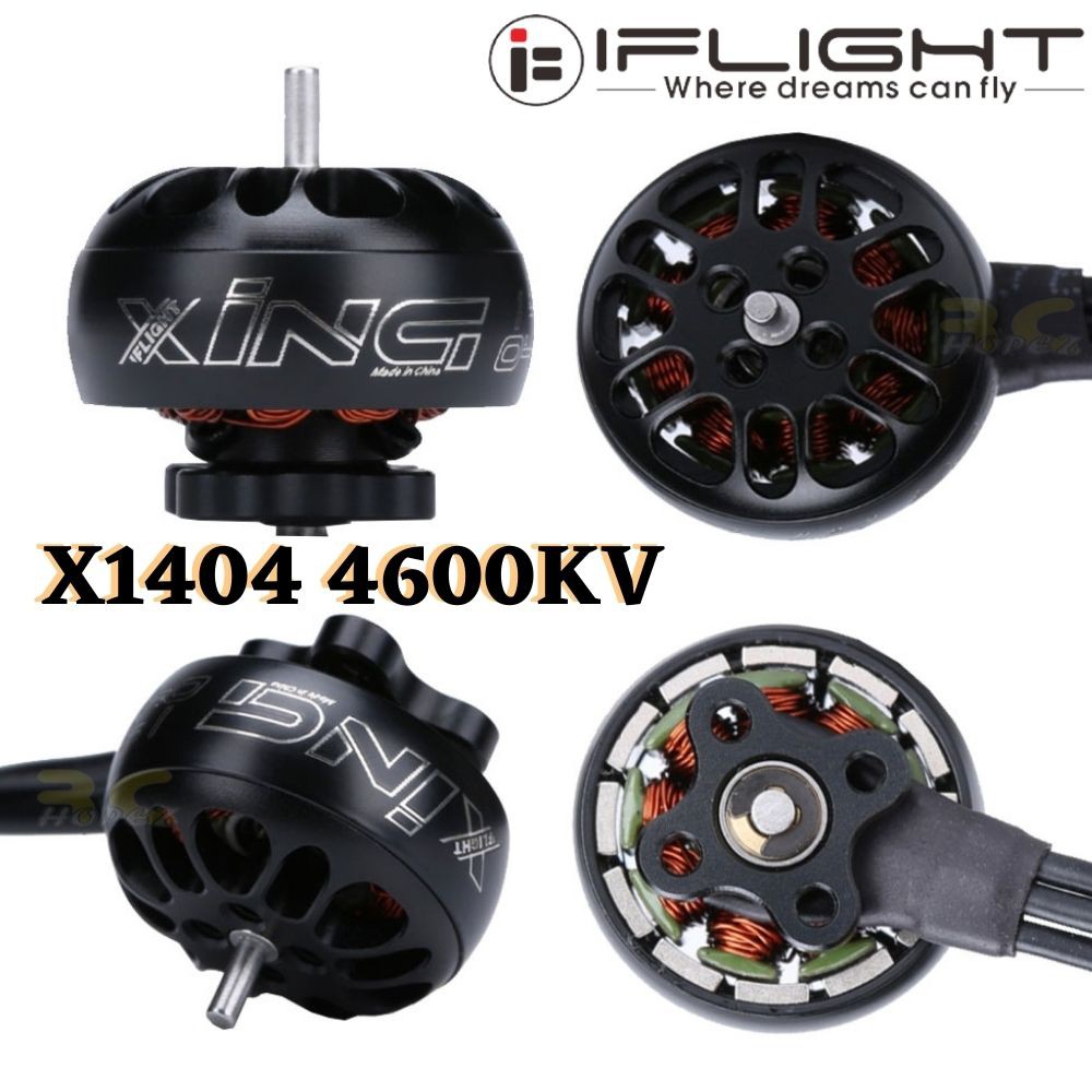 iFlight XING X1404 4600KV 3-4s Brushless Motor for Toothpick Ultralight ...