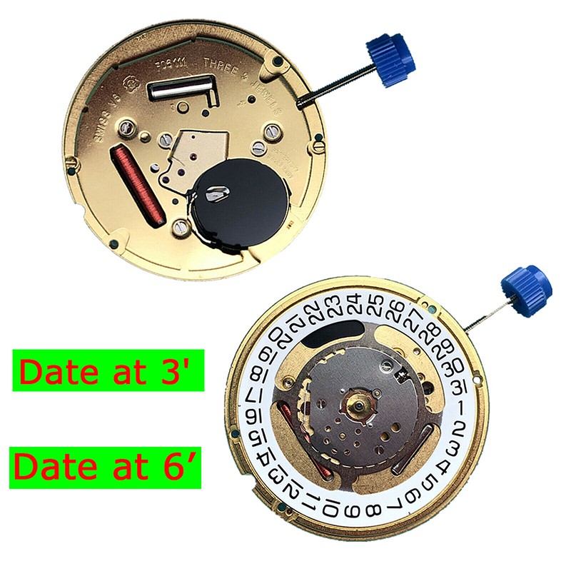 Eta f06 clearance 111 quartz movement