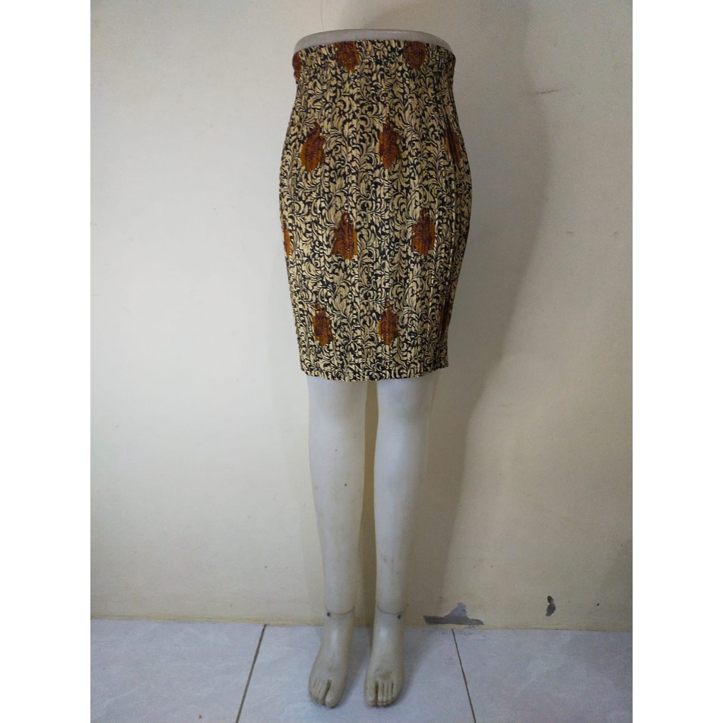 Original Jumbo Mini Batik Plisket Skirt / Short Batik Skirt / Batik ...