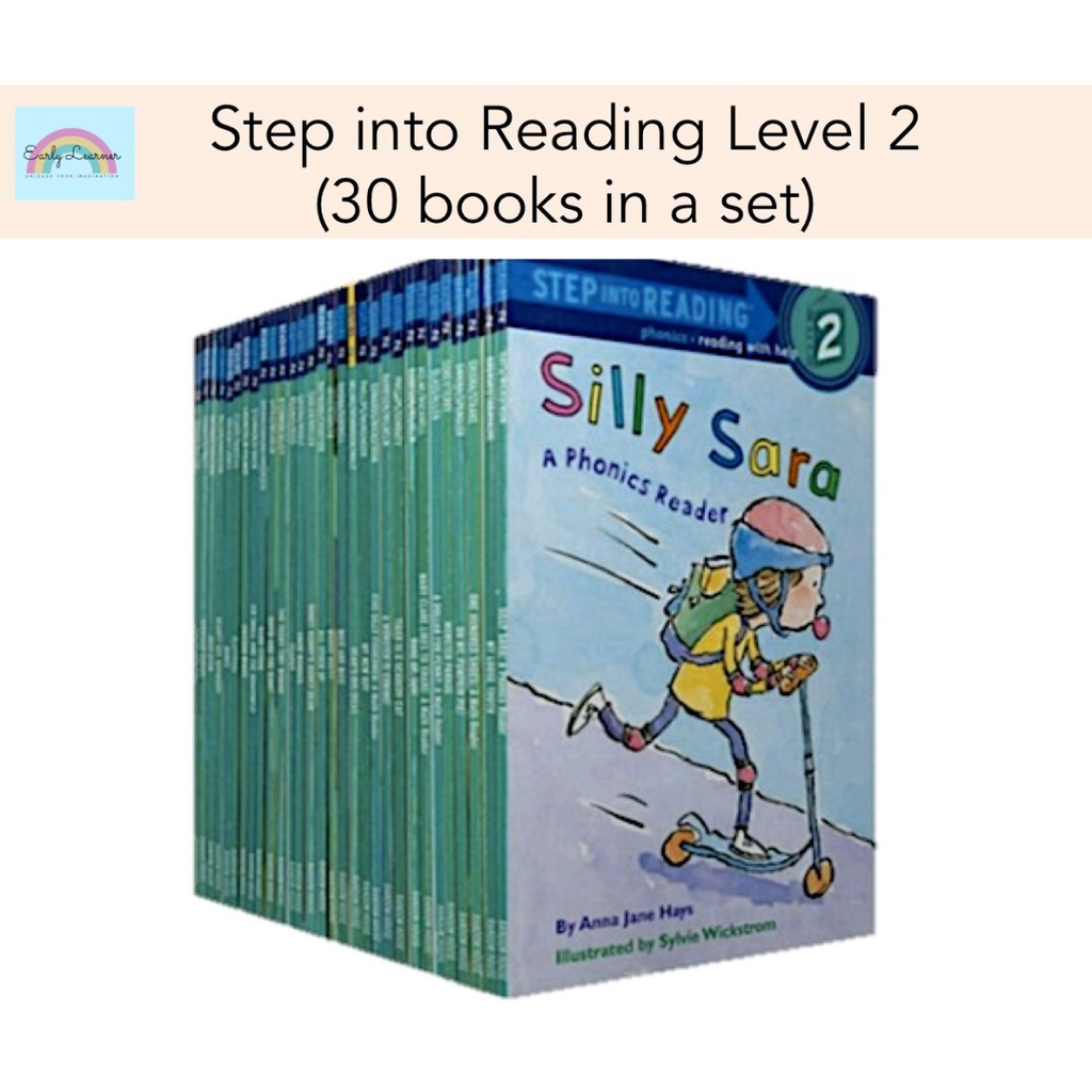 Step into Reading - Step 2 (30 books) | Shopee Malaysia