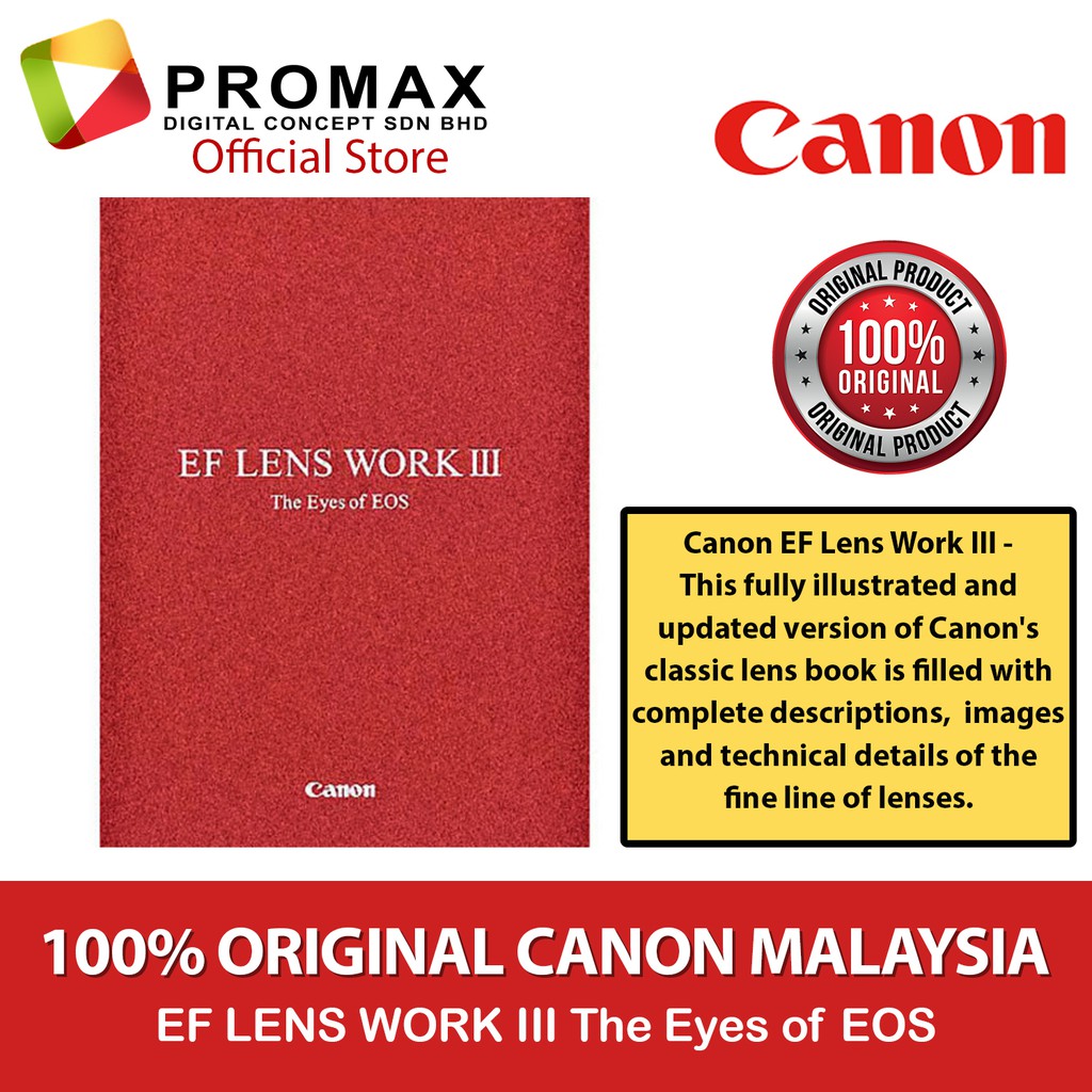 EF LENS WORK III, The Eyes of EOS (3rd.ed) - Livres