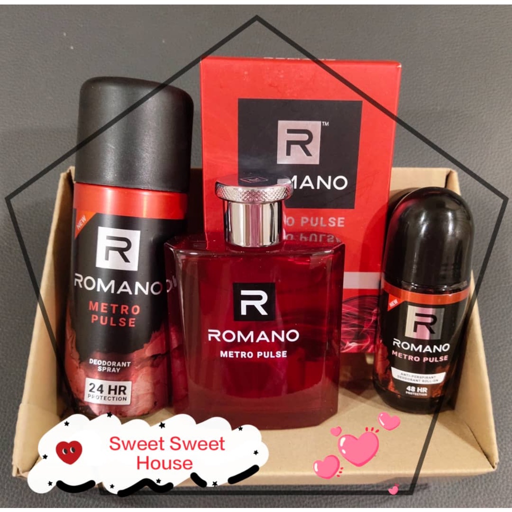 ROMANO Valueble Men Perfume Gift Set Siuable For Wedding , Birthday