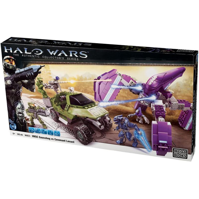 Halo Méga Bloks 96823 UNSC Gausshog VS Covenant - Jeux & Jouets