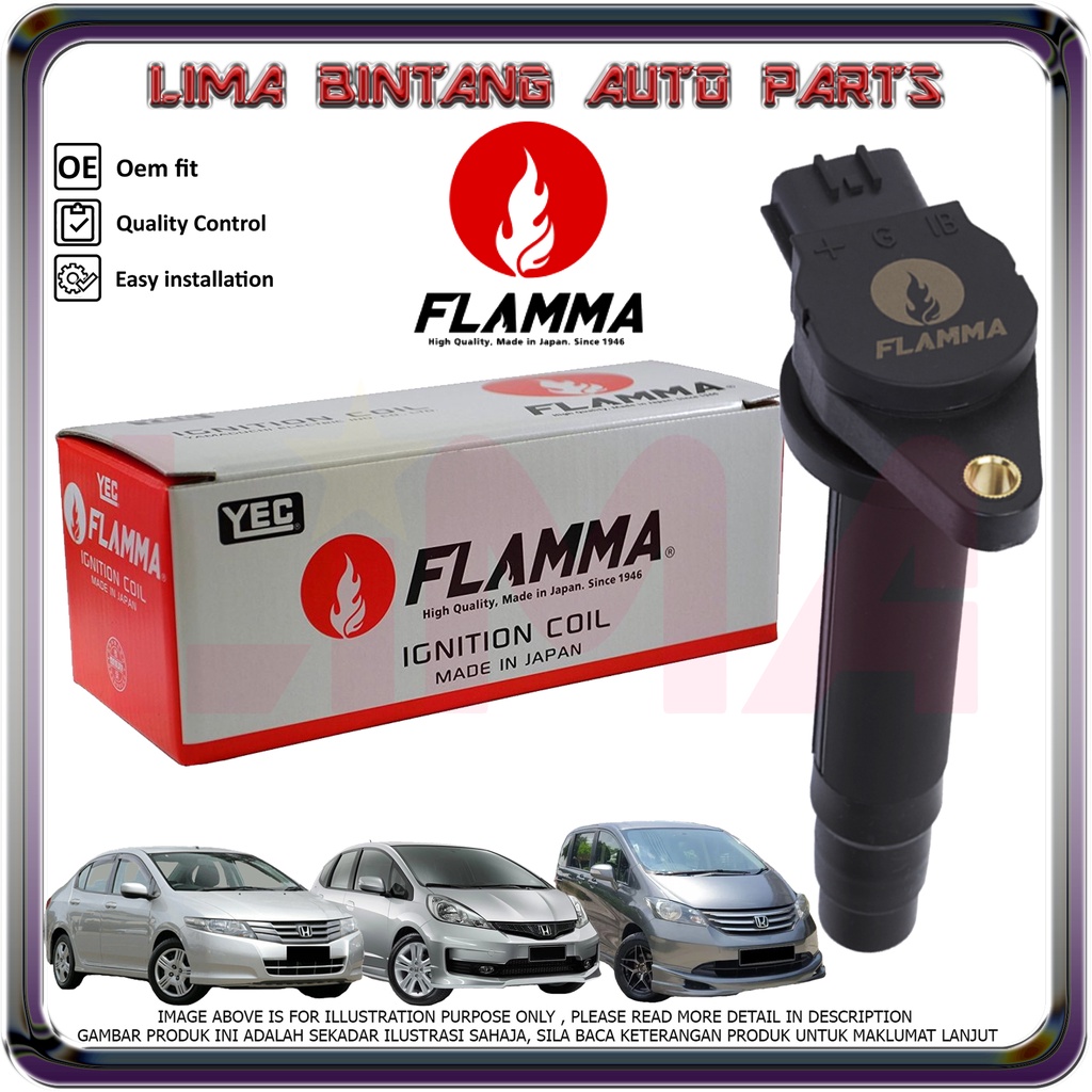 Honda City TMO , Jazz GE TFO , Freed GB3 Ignition Coils , Plug Coil YEC