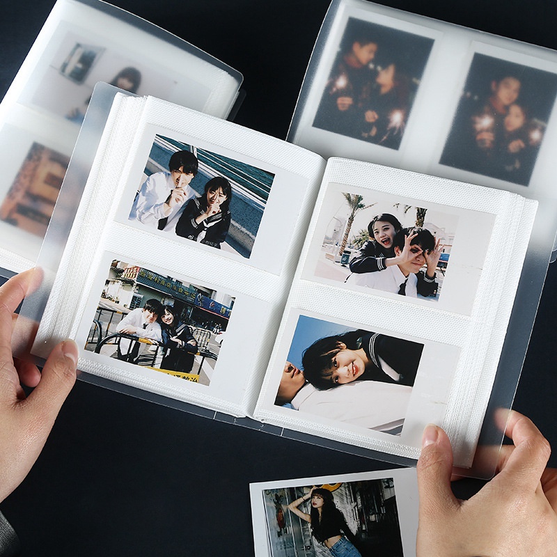 3 Inch Photo Album Book Korea INS Insert Type Photobook Transparent