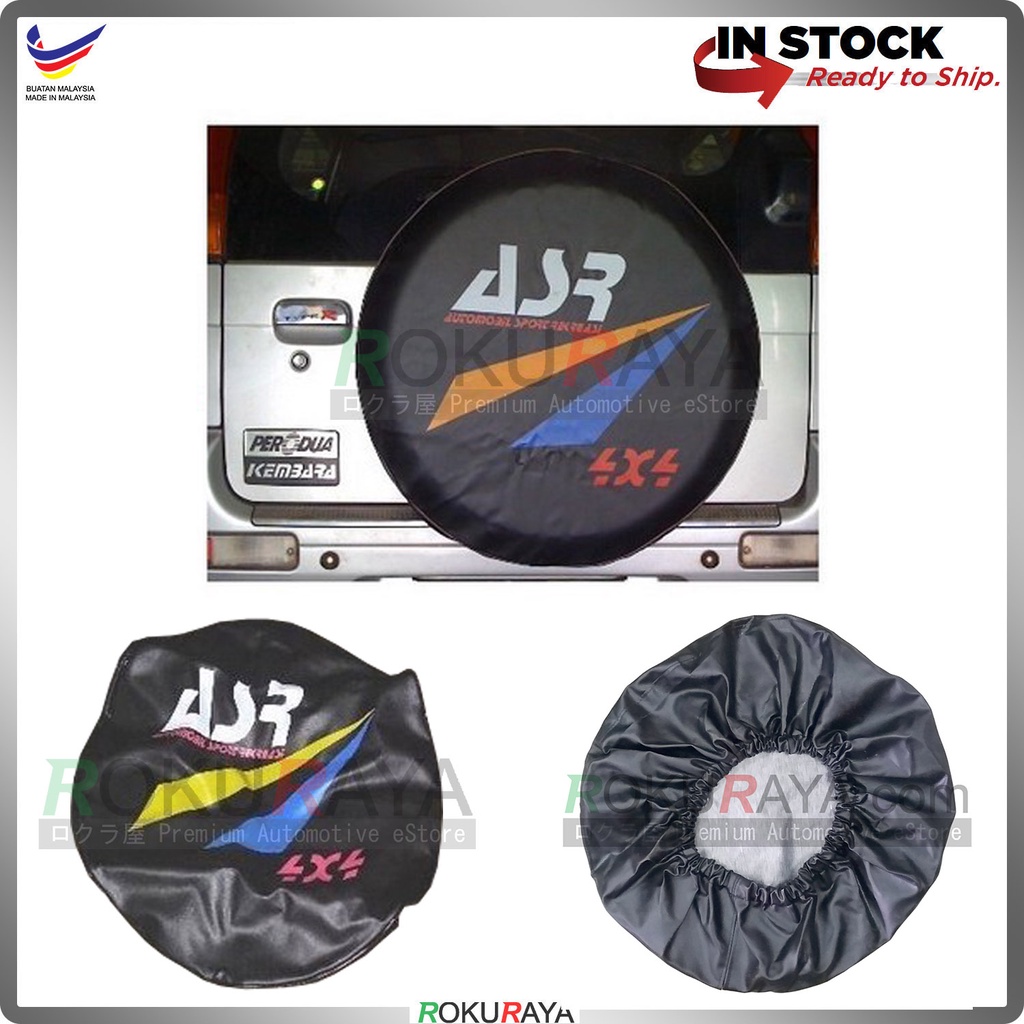 Perodua Kembara ASR 4x4 PVC Rear Wheel Spare Tyre Cover Black | Shopee ...