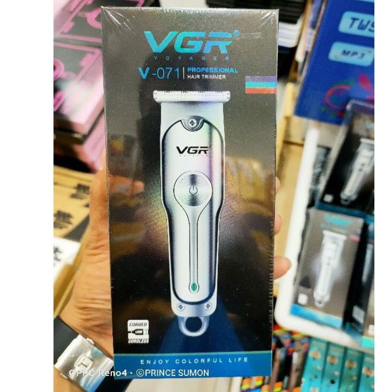 Original VGR V-071 Zero Adjustable Professional Rechargeable Hair ...
