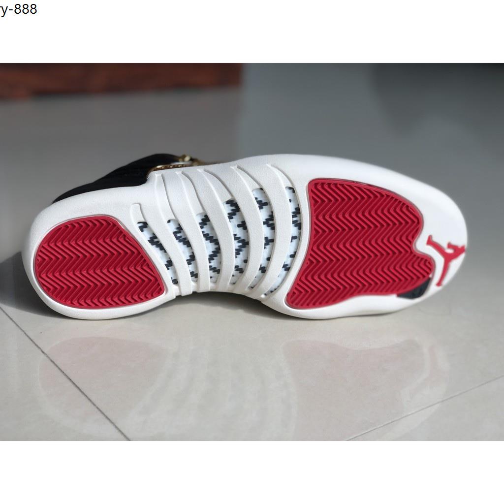 Jordan 12 black true 2025 red sail