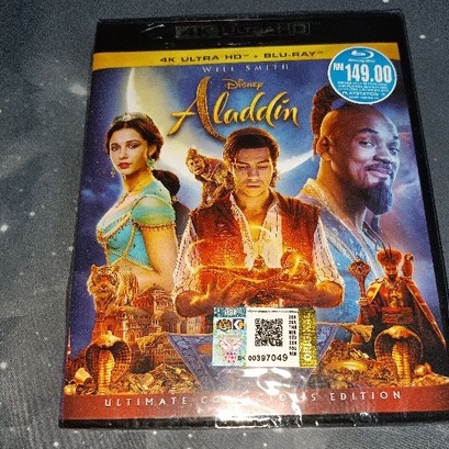 Aladdin 4k UltraHd + Blu-ray | Shopee Malaysia