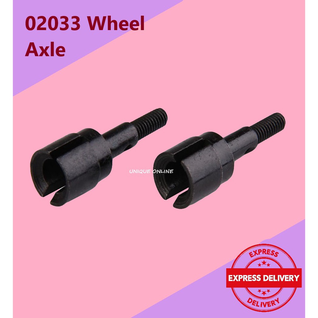 4 Pièces Essieux Roues Pour Voiture RC HSP 1:10 - Compatible Buggy, Truck, On-road - Acier - Remplacement Pièces Modèle Radiocommandé - 6