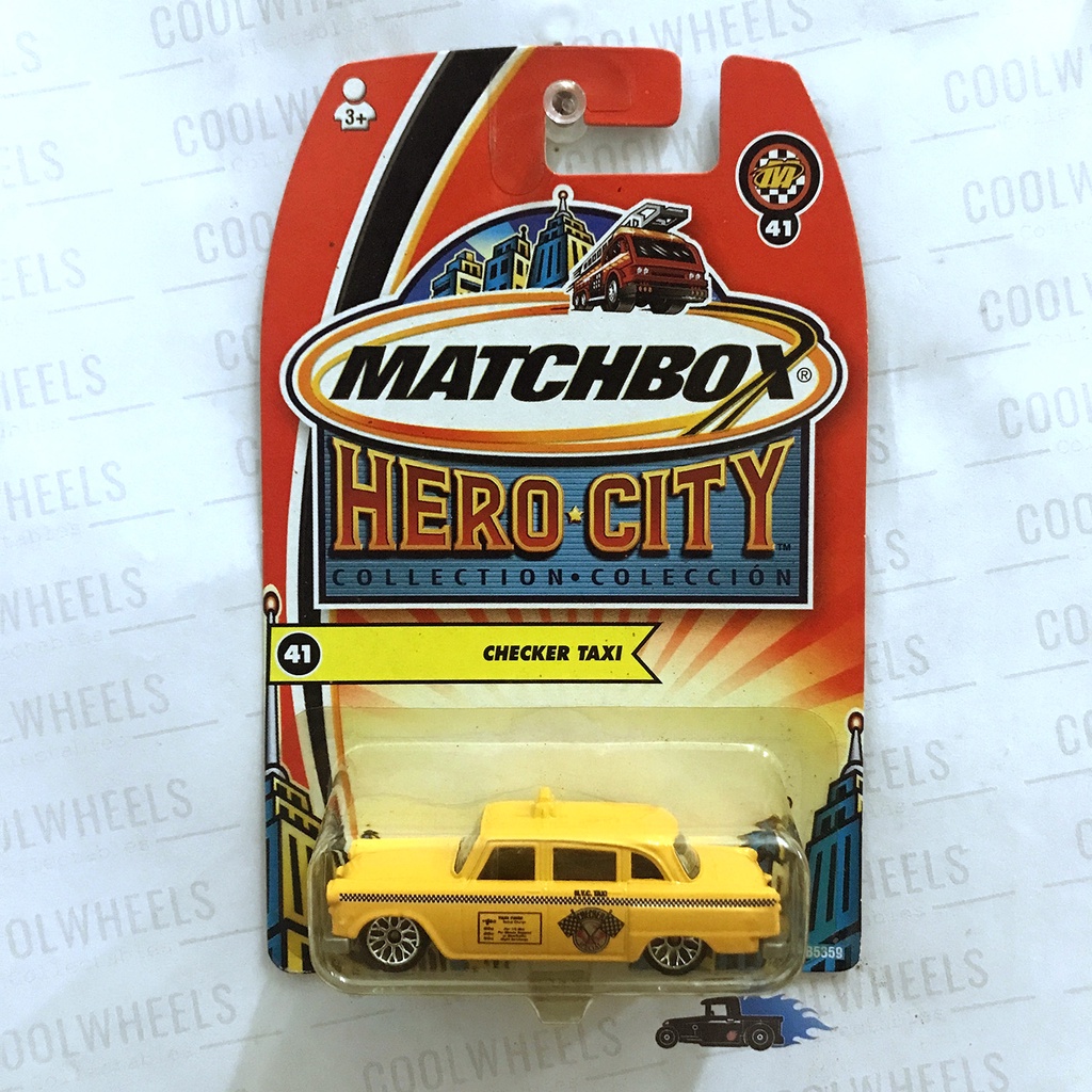 Matchbox 2004 Hero City Checker Taxi | Shopee Malaysia