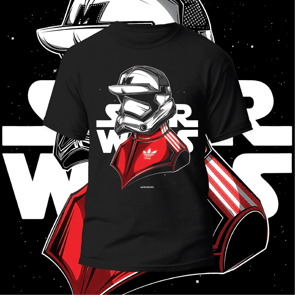 HOT SALE S 5XL Adidas Star Wars T Shirt Unisex 100 Cotton Shopee Malaysia