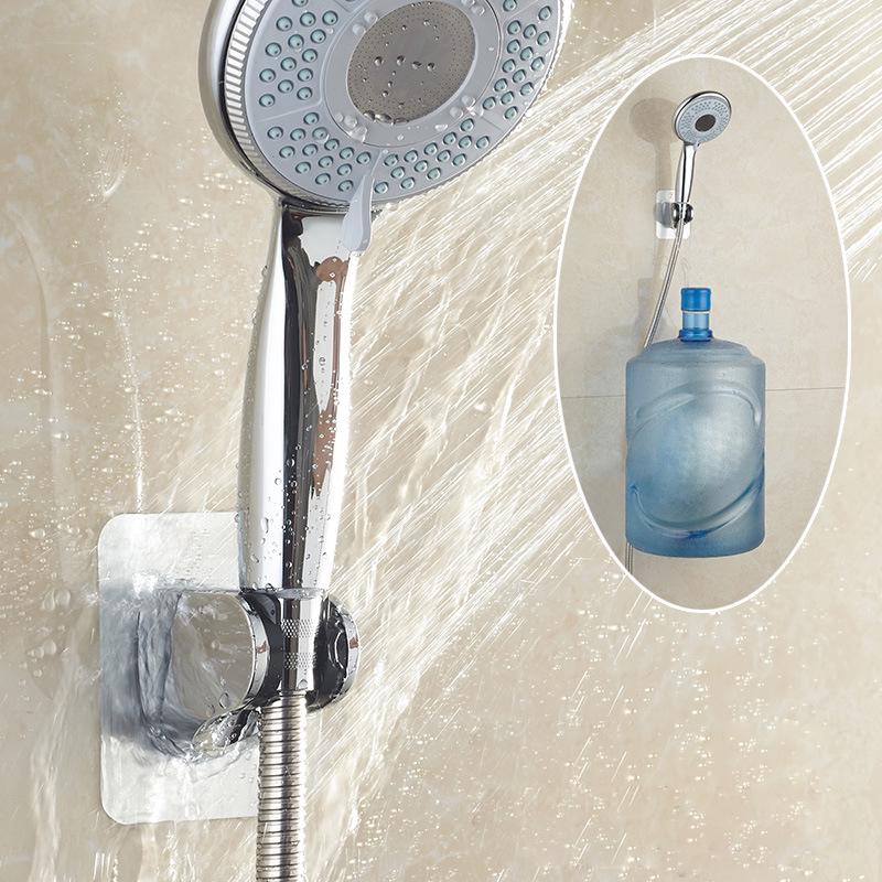 Adjustable Non Perforated Shower Stand Shower Head Fixed Base Shower