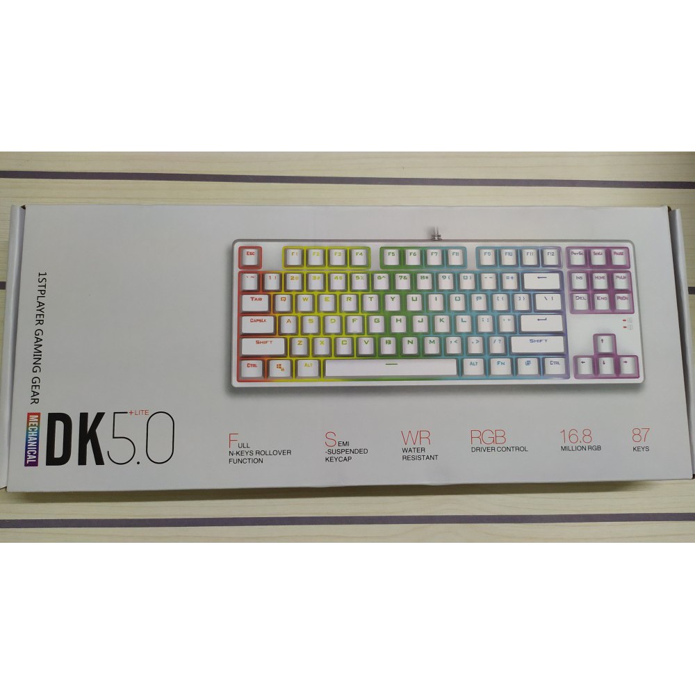 1ST PLAYER DK 5.0 LITE RGB KEYBOARD | Shopee Malaysia