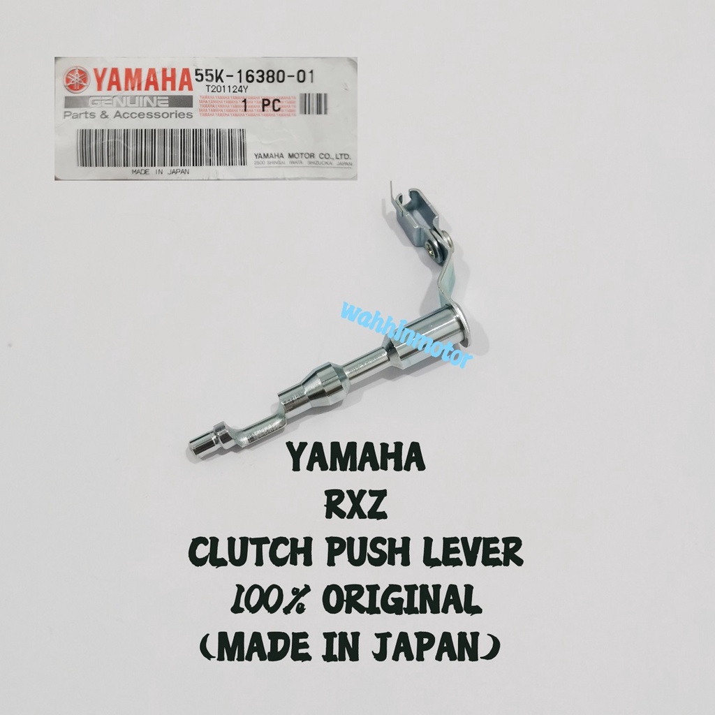 100% ORIGINAL MADE IN JAPAN YAMAHA RXZ CATALYZER CATA CLUTCH PUSH LEVER ...