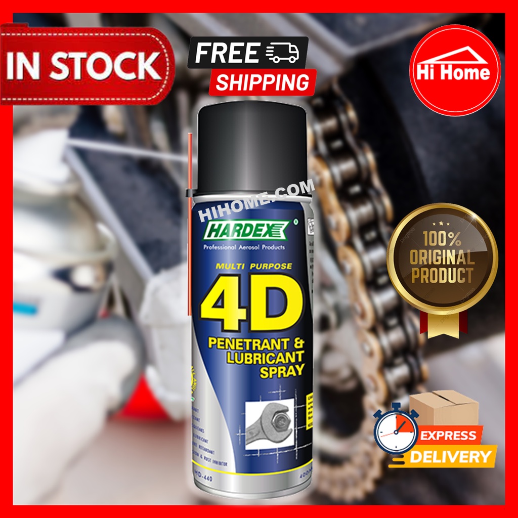 HARDEX Multipurpose 4D and Lubricant Spray Rust Prevention