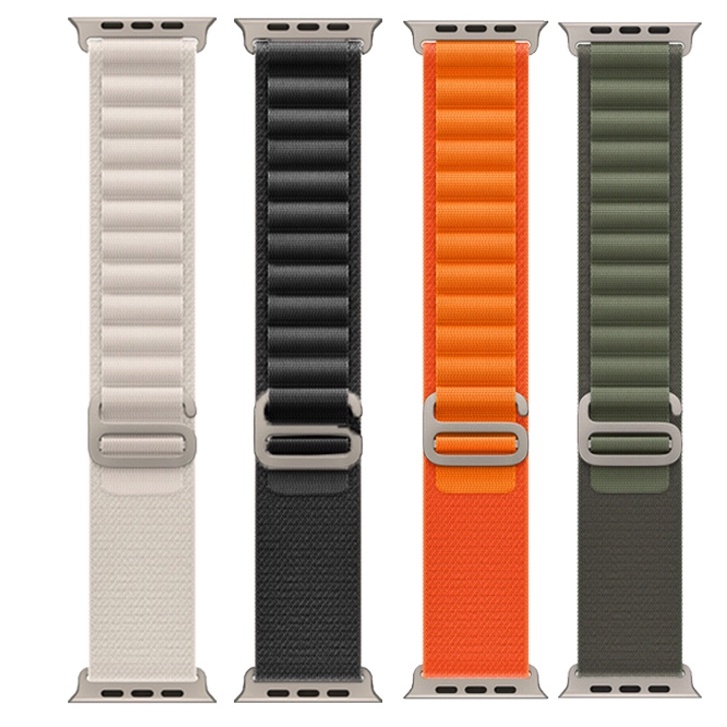 Nylon Strap for IWatch Ultra Band 49mm 44mm 40mm 45mm 41mm 42mm 38mm 40 ...