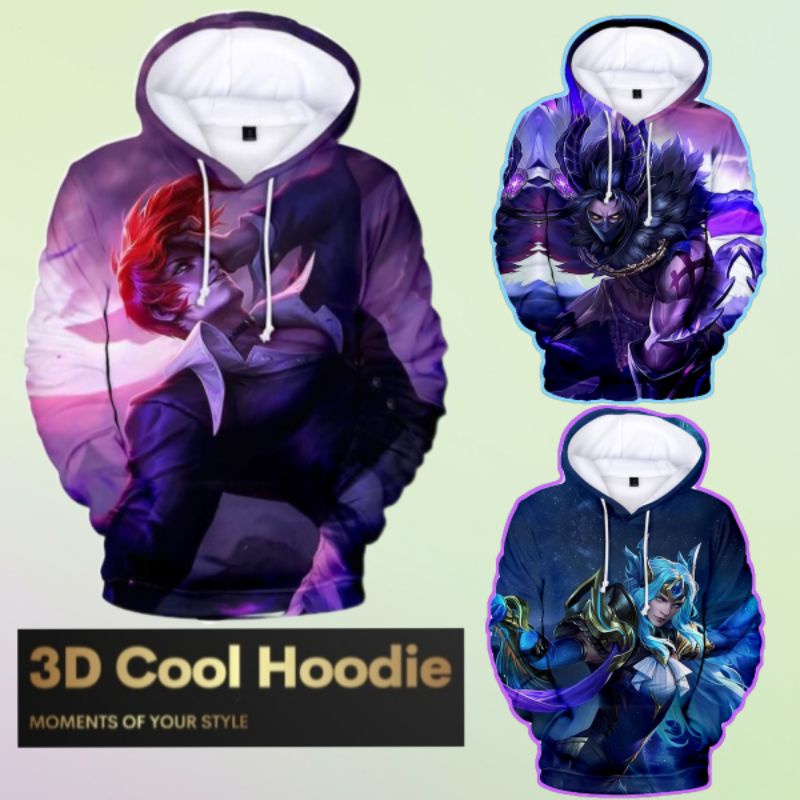 Jaket 3d outlet hoodie