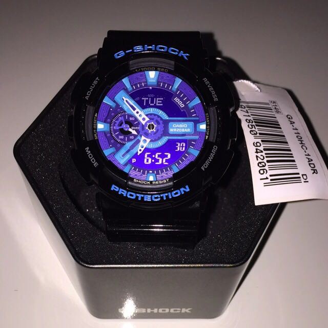 Casio G Shock GA 110 GA110HC 1ADR Hyper Colours Series