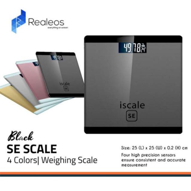 ISCALE SE DIGITAL SCALE HIGH ACCURACY WEIGHT SCALE | Shopee Malaysia