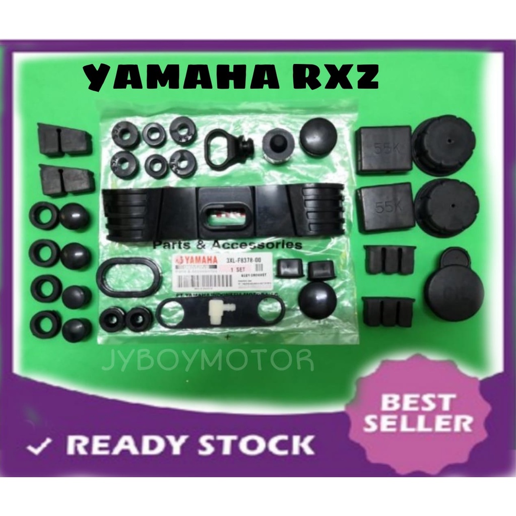 YAMAHA RXZ RUBBER BODY GROMMET GETAH BODY YAMAHA RXZ HIGH QUALITY ...