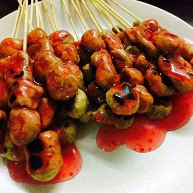 💥100 BTG LOKCING SATAY IKAN GEMUK SIAP SOS HALAL MADE IN KELANTAN ...