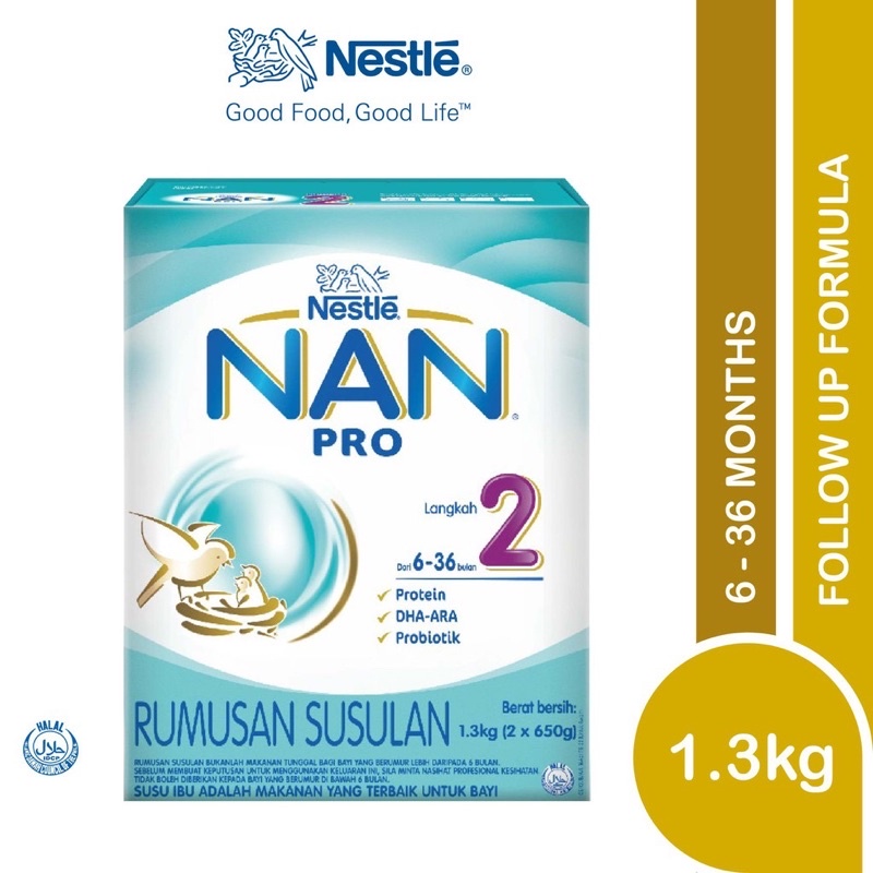 Nestle Nan Pro Langkah 2 1.2kg Exp2025/02 Shopee Malaysia