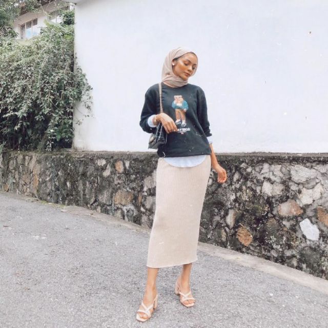 Long pencil skirt on sale malaysia
