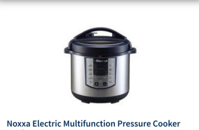 Noxxa Multifunction Pressure Cooker Shopee Malaysia