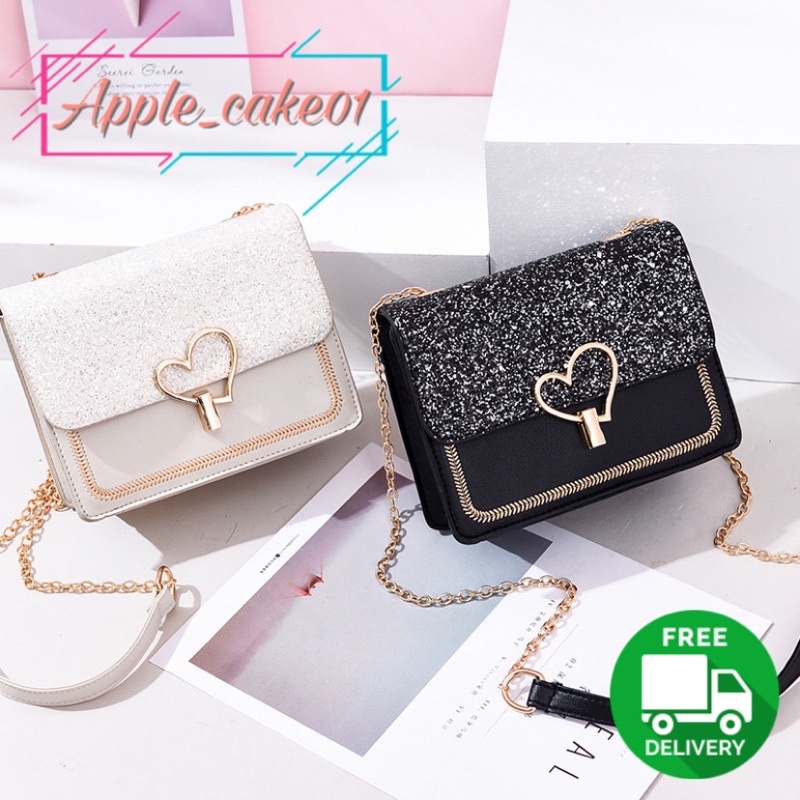 Korean mini sales sling bag