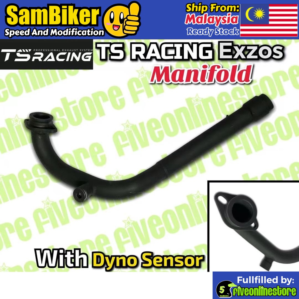 TS Racing Y15ZR Y15 Manifold Super Back Pressure Maniful 28mm 32mm 35mm ...
