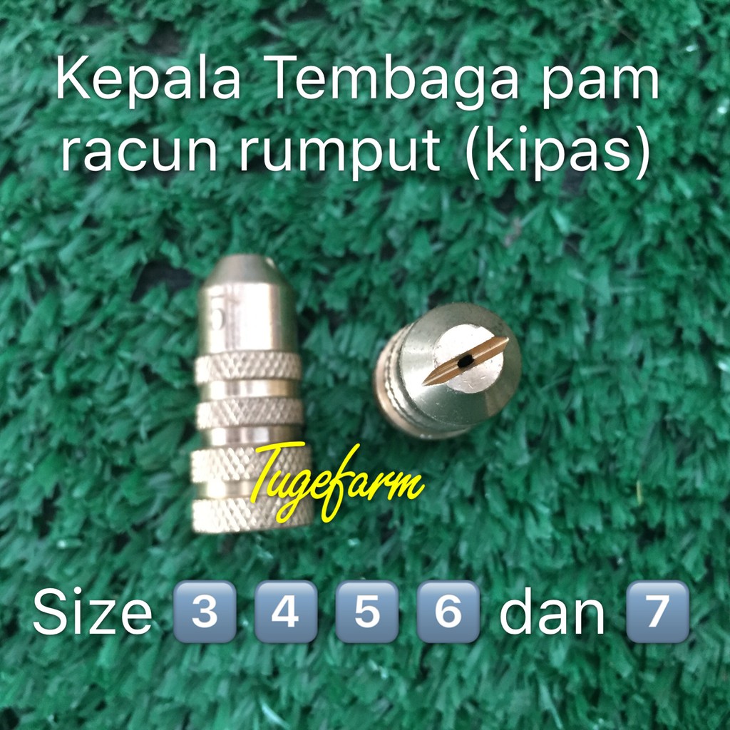 Kepala Pam Racun Kipas / Kepala Pam Manual / Alat Ganti Pertanian ...