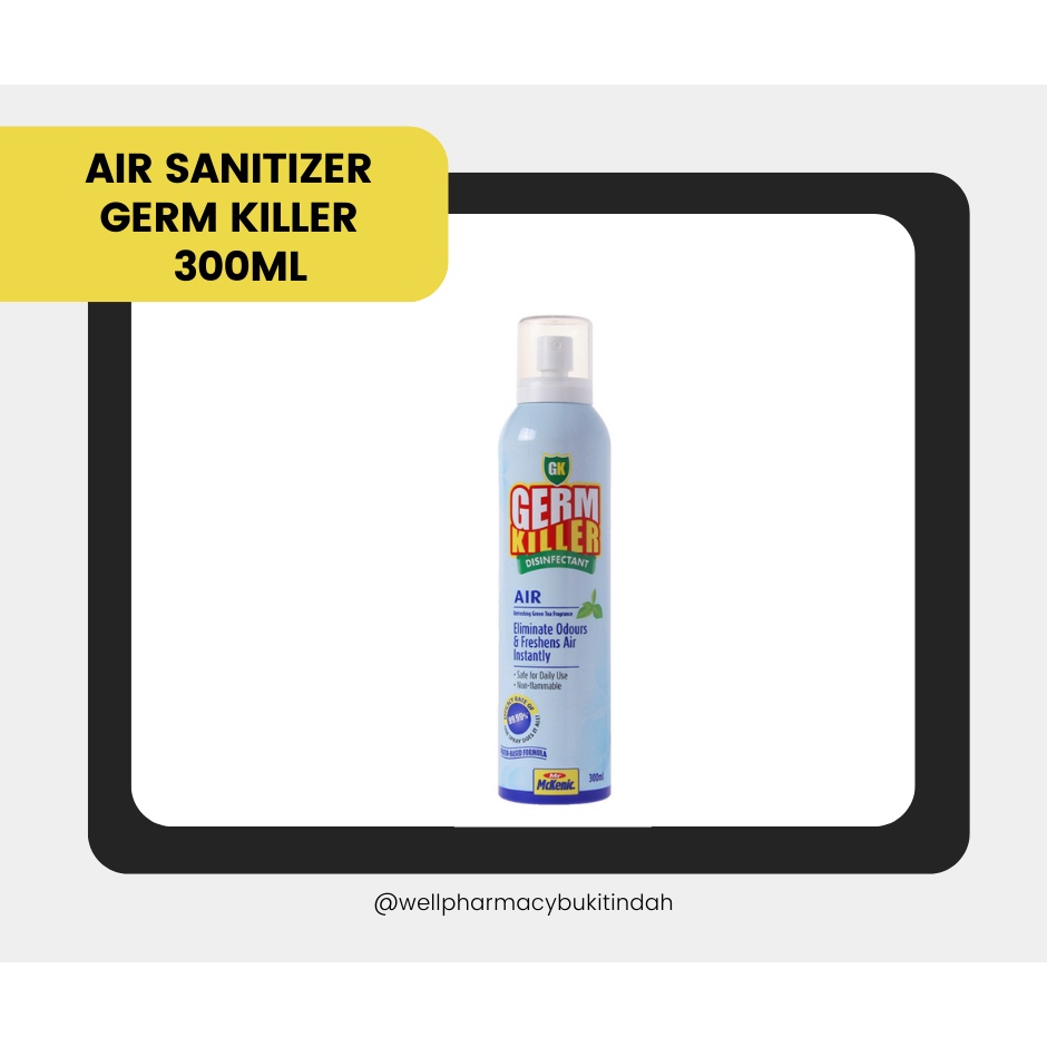 GERM KILLER AIR 300ML ANTISEPTIC & DISINFECTANT Shopee Malaysia