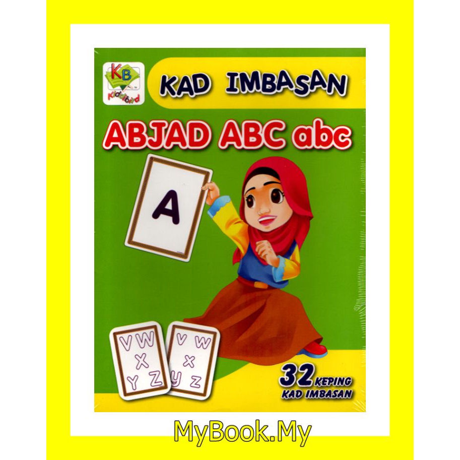 MyB : Kad Imbasan Kad Imbas Flash Card - ABJAD ABC Abc 32 Keping ...