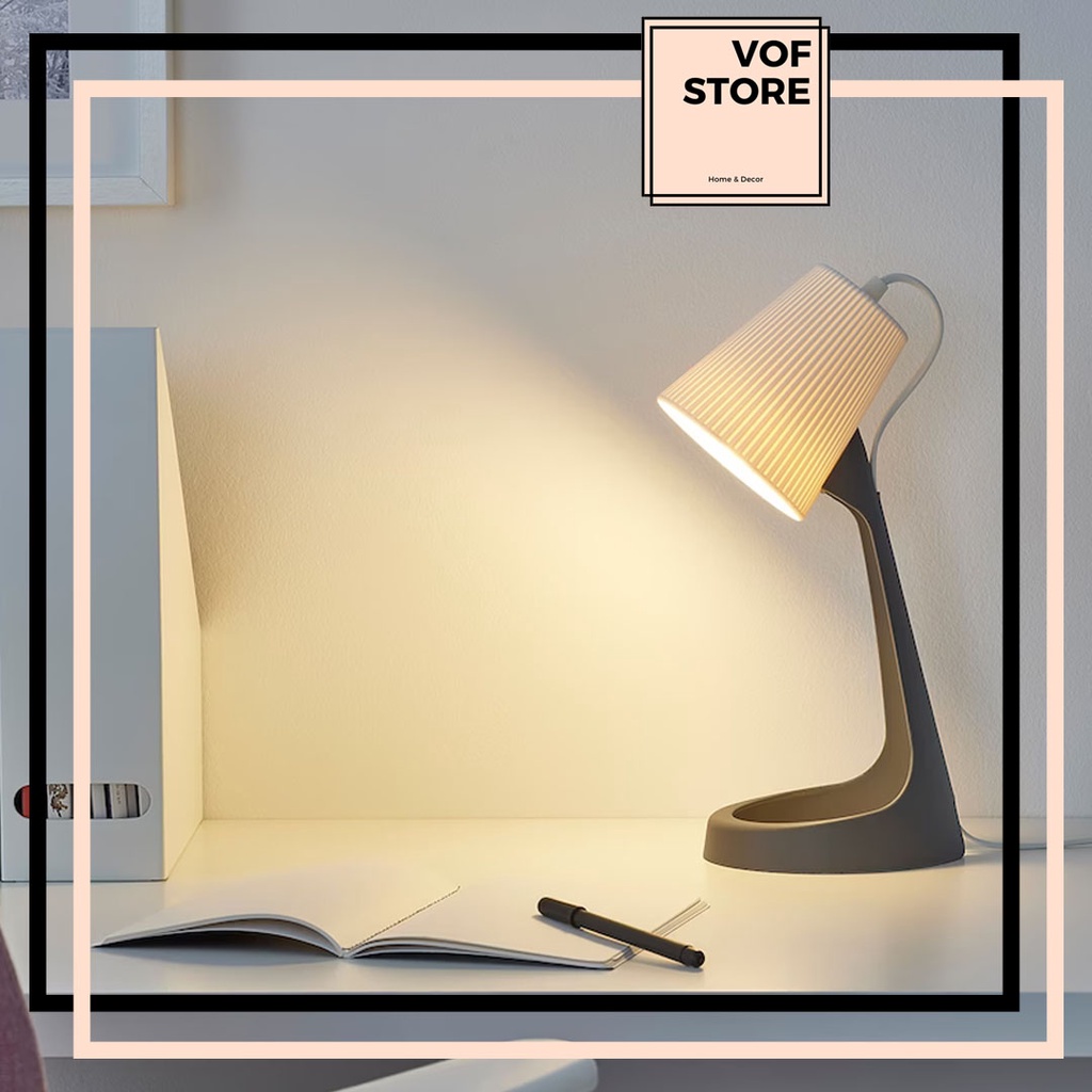 IKEA DESK LAMP SVALLET WORK LAMP LAMPU KERJA TABLE LAMP LIGHT LED BULB
