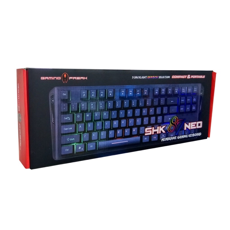 AVF Gaming Freak SHK87 Membrane Gaming Keyboard | Shopee Malaysia