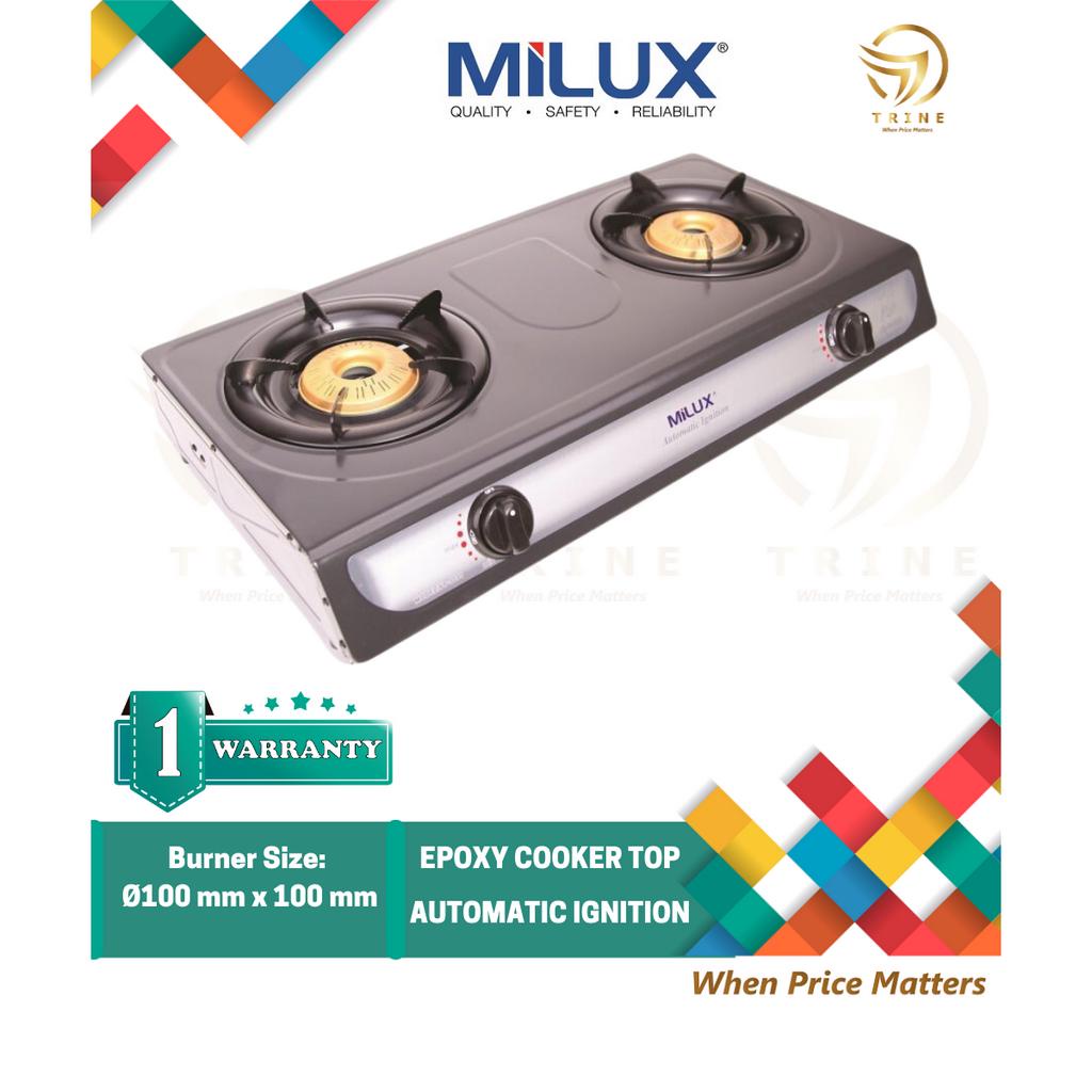 MILUX DOUBLE BURNER GAS STOVE YS-1010B YS-2020B YS-023/ PENSONIC
