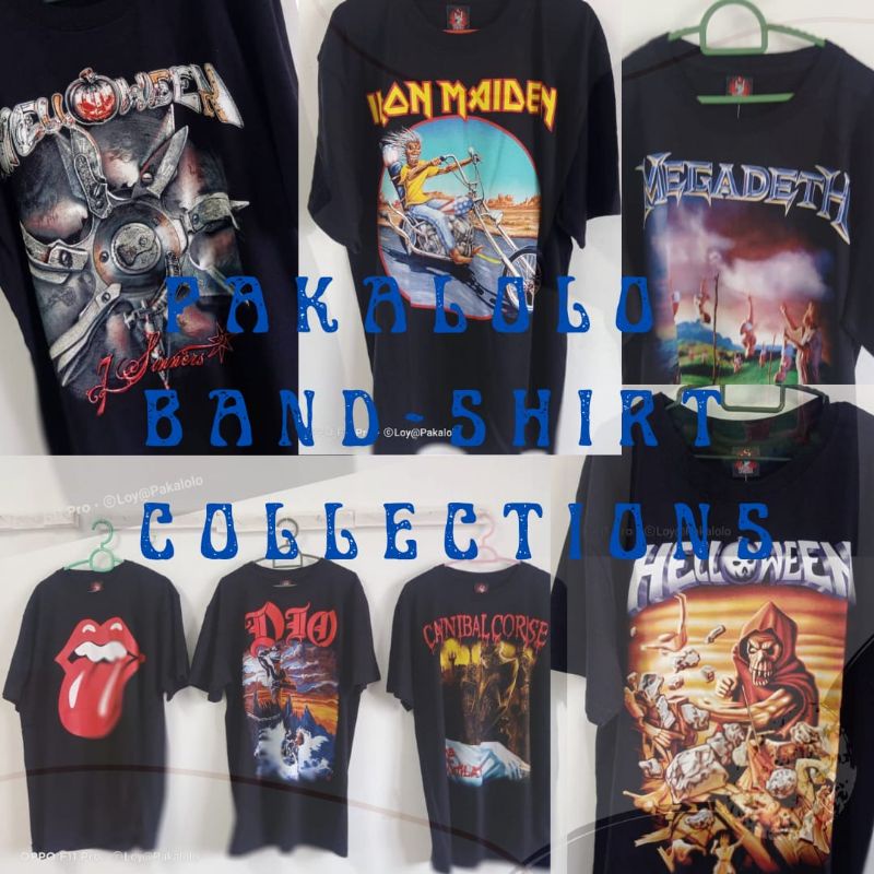 Iron Maiden / Megadeth / Helloween / Rolling Stone / Dio / Skidrow ...