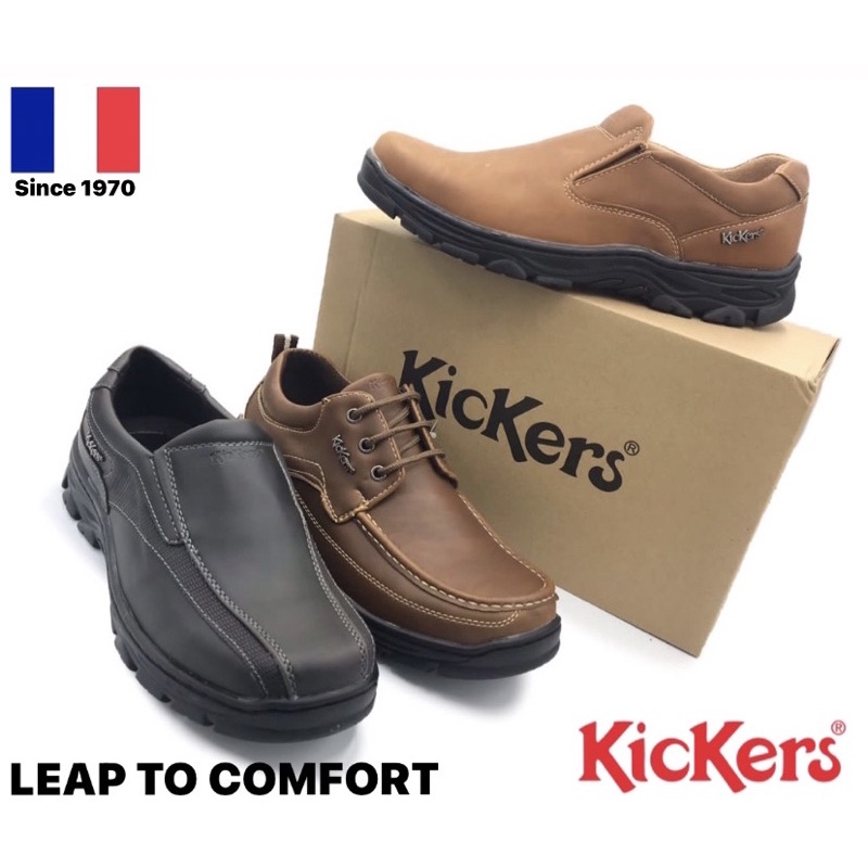 Mens slip on on sale kickers