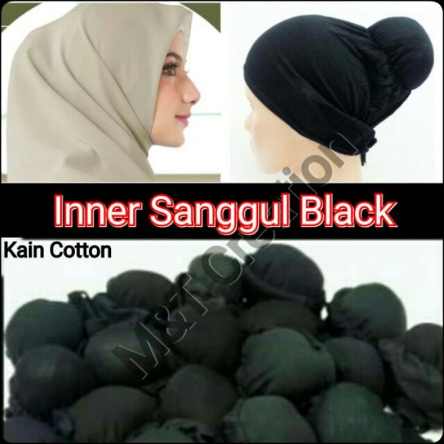 🌸 INNER SANGGUL HITAM 🌸 | Shopee Malaysia
