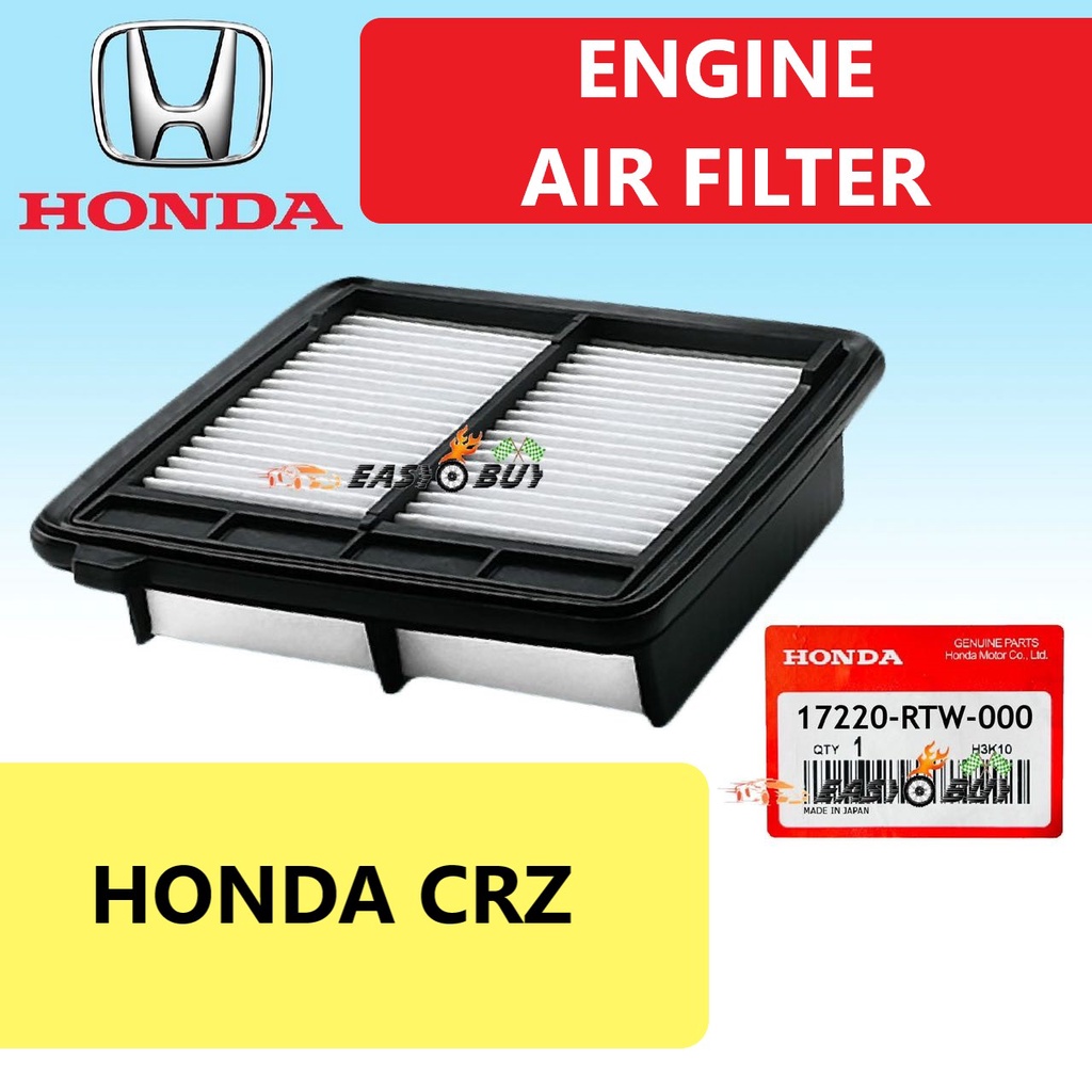 ORIGINAL HONDA Engine Air Filter Honda CRZ CRZ 2010 2016 17220RTW