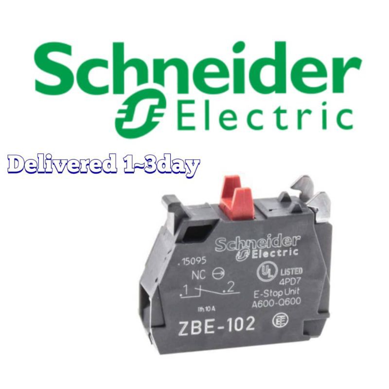 SCHNEIDER ZBE101 NO/ZBE102 NC Contact Block | Shopee Malaysia