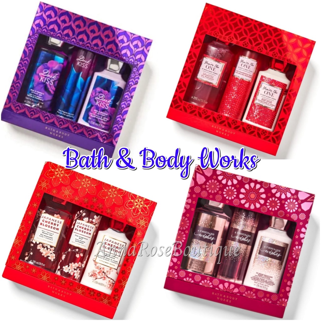 PROMO! Bath and Body Works Normal Size Gift Box Set (100% Original ...