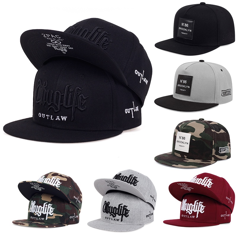 topi 2pac thug Life letter vintage cap men Fashion High Quality ...