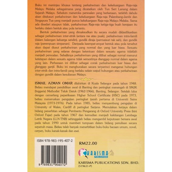 Perkahwinan Dan Kekeluargaan Raja-Raja Melayu Dalam Sejarah Melayu ...