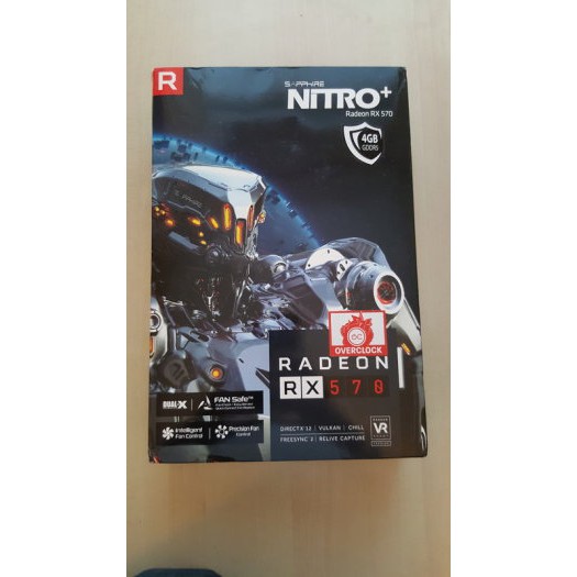 RX570 8GB Sapphire Nitro Plus RX570 8gb Radeon AMD GPU Graphic Card ...